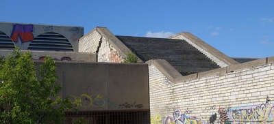 Linnahall, view of the stairs. Architects Raine Karp, Riina Altmäe rephoto