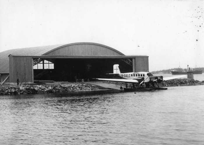 Kellosaaren Airplane Hall 1930