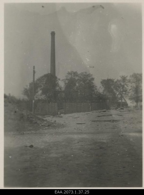War breaks in Pärnu 23.09.1944, power plant broken by German forces  duplicate photo