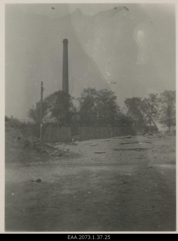 War breaks in Pärnu 23.09.1944, power plant broken by German forces