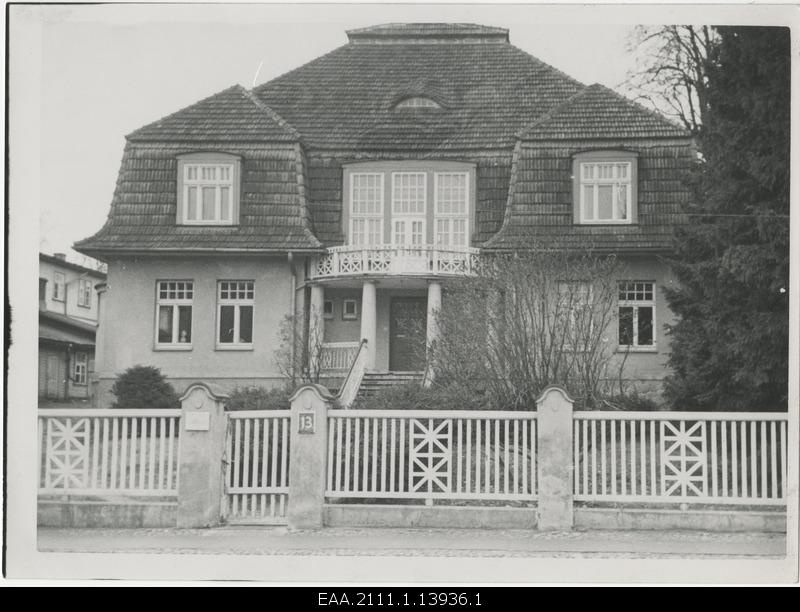 Girls' internship building in Tartu