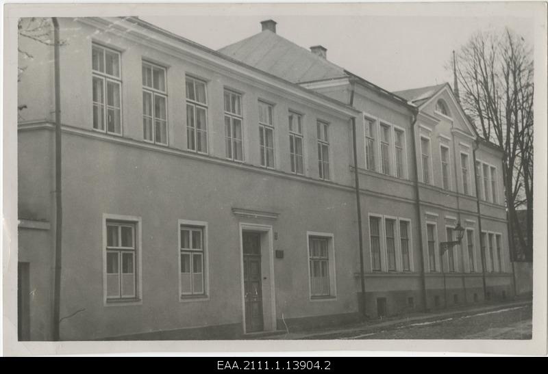 New school house of the Tartu College on Magasini Street