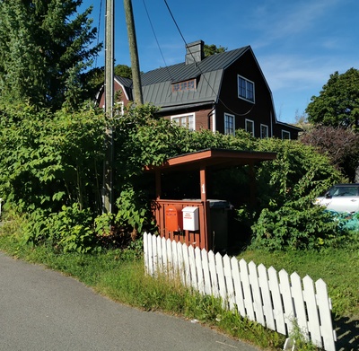 Vanhakaupunki, Vanhankaupungintie 3. Gammelstadens ungdomsförening, valmistunut vuonna 1910. rephoto