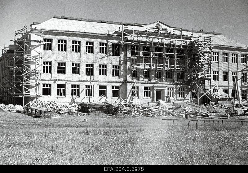 New completed school building in Jõgeva.