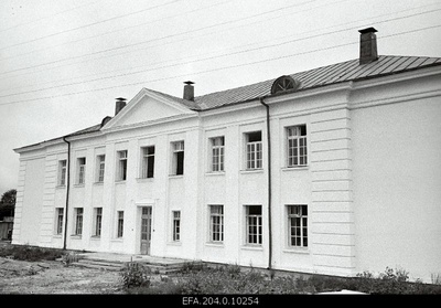 New high school building in Loksa.  duplicate photo