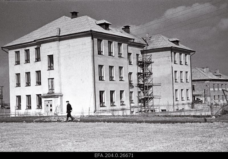Põlva's new secondary school building.
