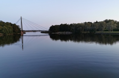 Vanhankaupunginkoski. Vanhankaupunginkosken alajuoksua. rephoto