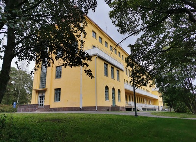 Sofianlehdon lastenkoti, valmistunut 1930. Arkkitehti Gunnar Täucher, 1929. rephoto