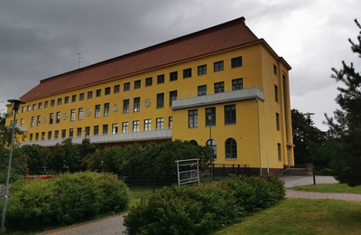 Sofianlehdon lastenkoti, valmistunut 1930. Arkkitehti Gunnar Täucher, 1929. rephoto