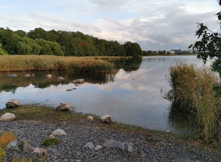 Töölönlahden pohjukkaa rephoto