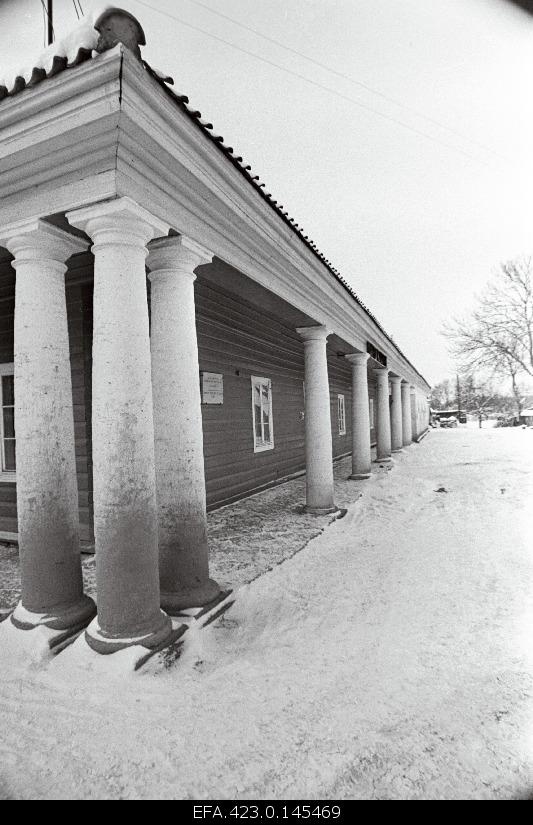 View to the post station Dog.