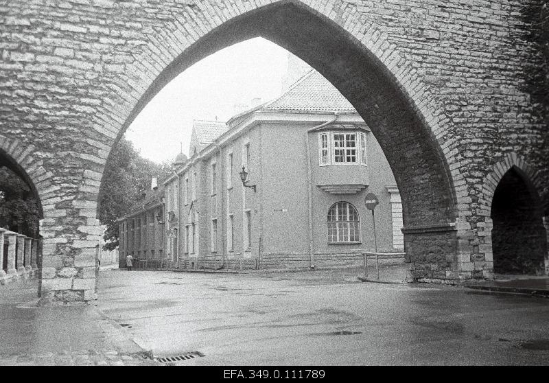 View Tallinn 1. For the building of the high school gym.