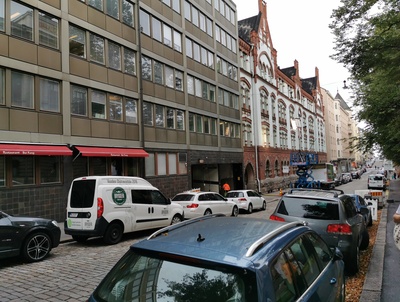 Rauhankatu 15, 13, 11. rephoto