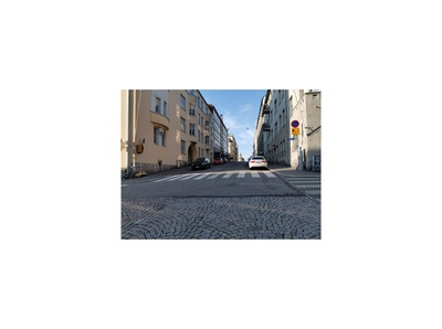 Konstantininkatu (=Meritullinkatu) 12b, 14, 9, 11. Pohjoinen palotorni rephoto