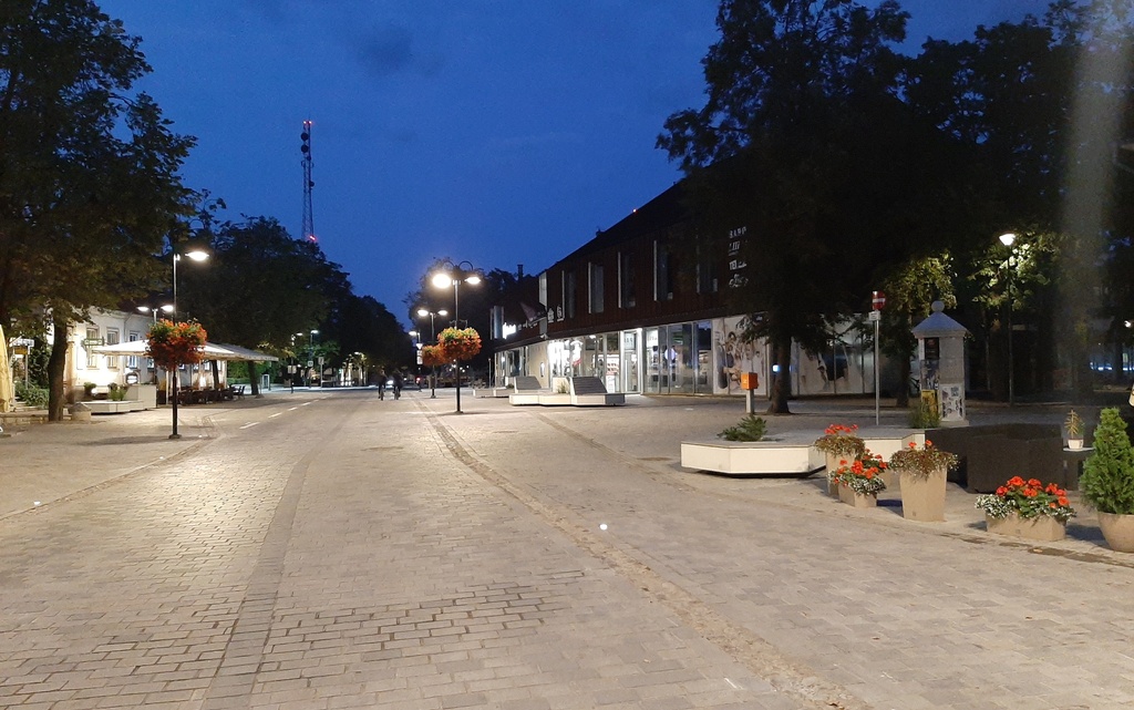 Kuressaare, Gymnasium Building of the Daughters rephoto