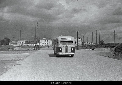 View of the Pärnu highway.  similar photo