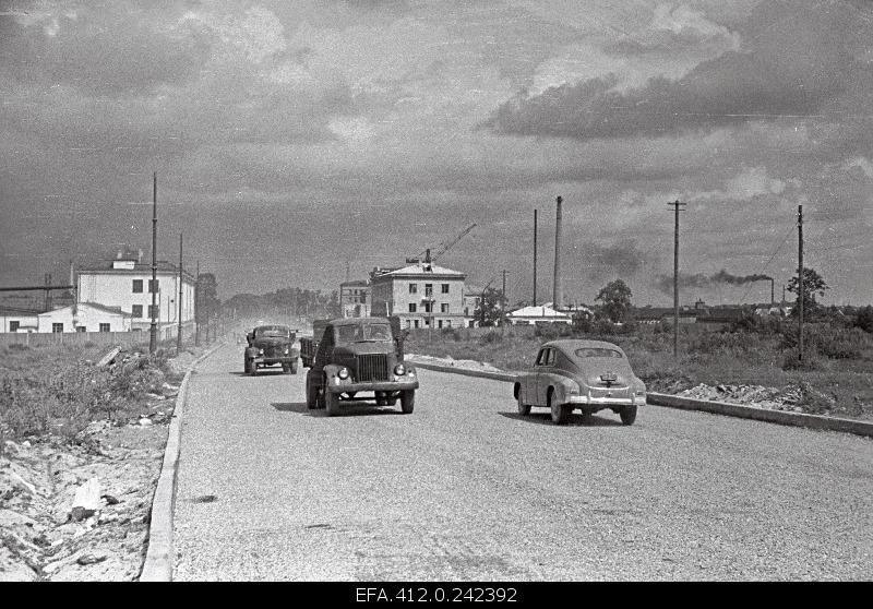 View of the Pärnu highway.