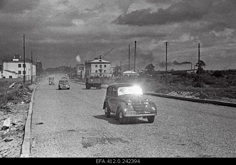 View of the Pärnu highway.