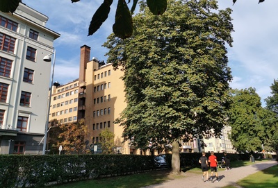 Pohjoinen Hesperiankatu 19, 13, 11-9, 7, Töölöntorinkatu 1 a, 1 b, 3. rephoto