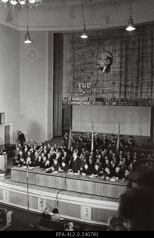 The 50th Anniversary of the ECB in the Estonian Concert Hall.