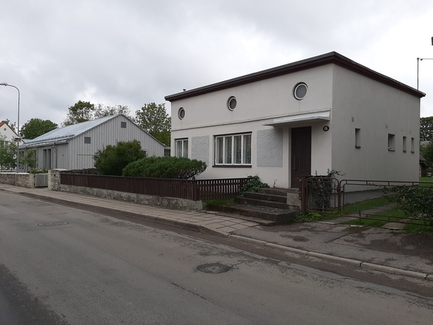 Residential area of Saare County Kuressaare City Tolli tn 15 rephoto