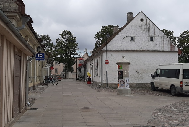 Kuressaare, vaade Kauba tänavale rephoto