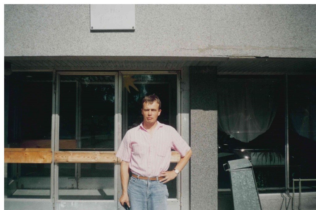 Employees of Taebla rural municipality 1993-1996. Taebla Sports Manager Enn Kerge
