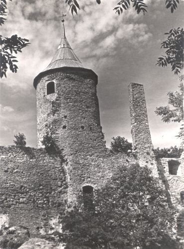 Photo postcard. Watch Tower. Haapsalu. 1965.
