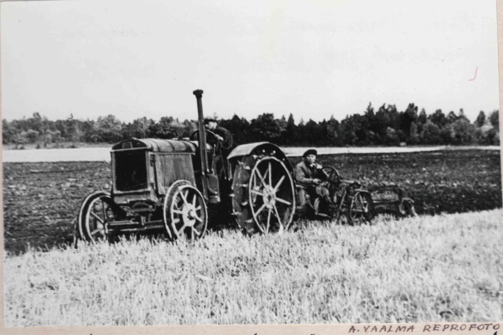 The collois named K.Marx is the tractor in Villi Nurges and the tractor in Harald Männis