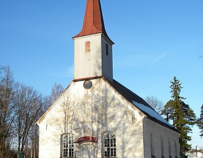 Eelk Vändra Martin Church and Pastor Jaan Nuudi rephoto