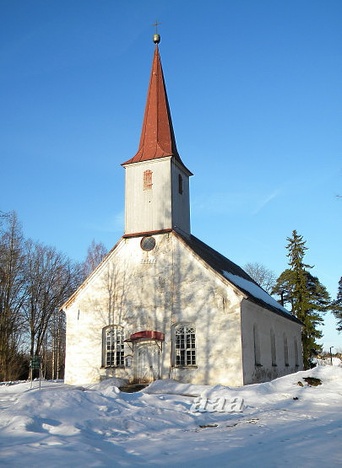 Eelk Vändra Martin Church and Pastor Jaan Nuudi rephoto