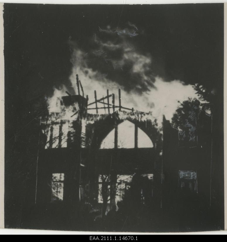 Combustion of the cinema "Bi-Ba-Bo"