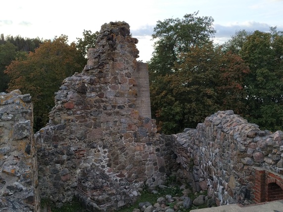 The ruins of the Sixth Bishop in Kaarina rephoto