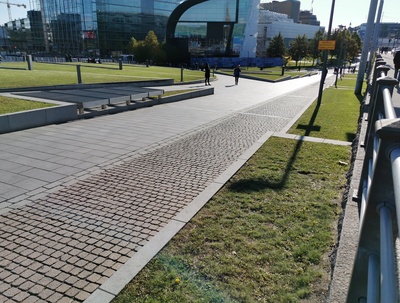 Hätälaskun tehnyt Aero Oy:n lentokone Junkers D335 Töölön tavara-aseman luona. rephoto