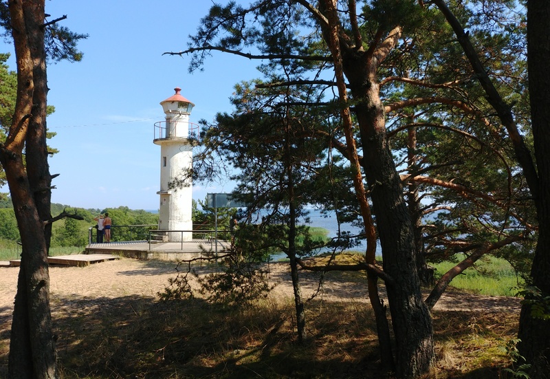 Vaade Rannapungerja tuletornile ning Peipsi järvele rephoto