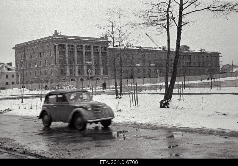 Built 73- apartment building in the socialist part of Kohtla-Järve.
