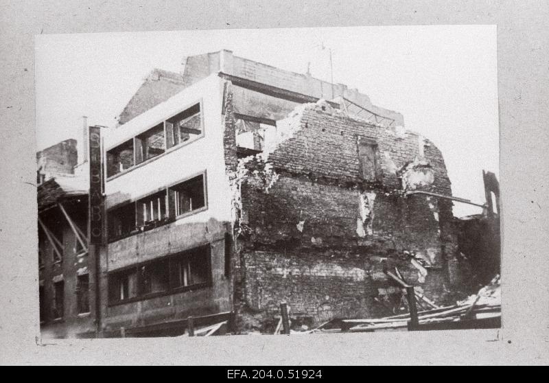 Broken cinema on Bi-Ba-Bo Viru Street.