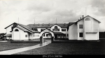 View of the Uhtna Basic School.  duplicate photo