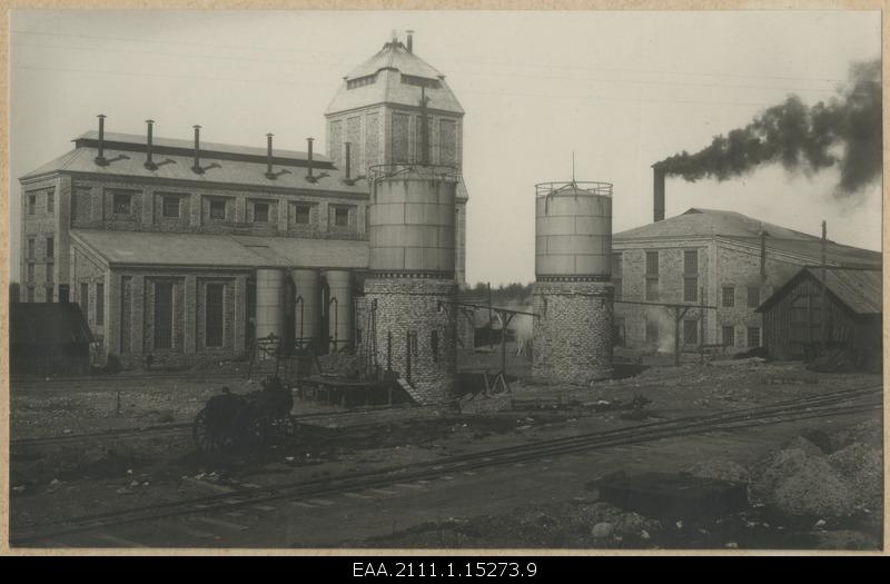 Kohtla-Järve põlevkivi mining and oil factory