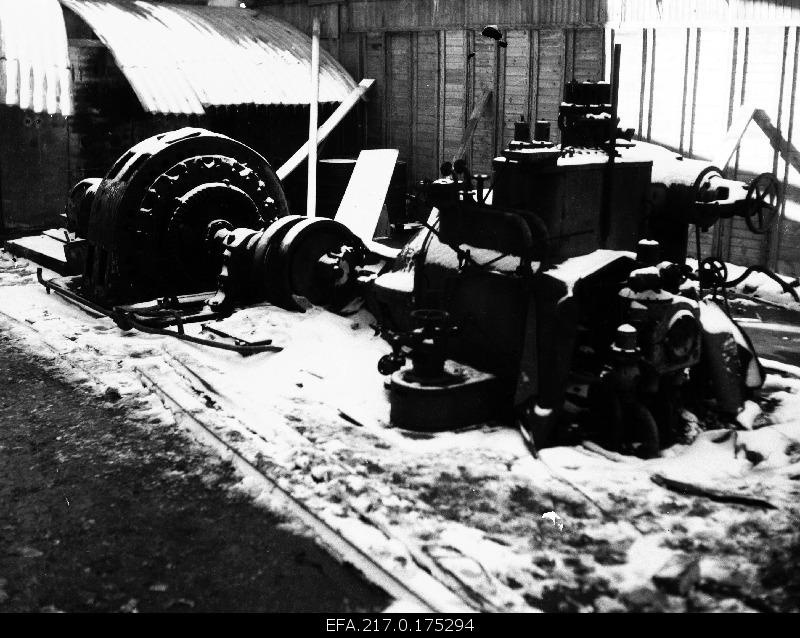 Kohtla-Järve oil factory power plant.