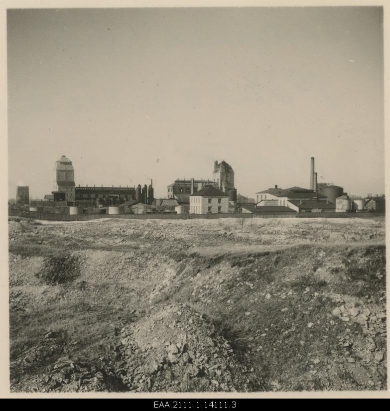 View of Kohtla-Järve oil shale industry