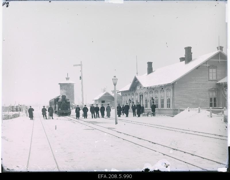 Paide Railway Station.