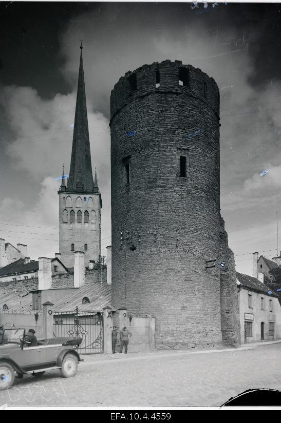 View of the Old Town of Tallinn.