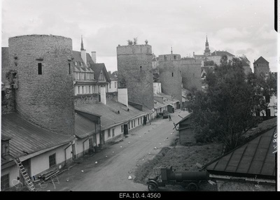 View of the Tallinn City Wall.  duplicate photo