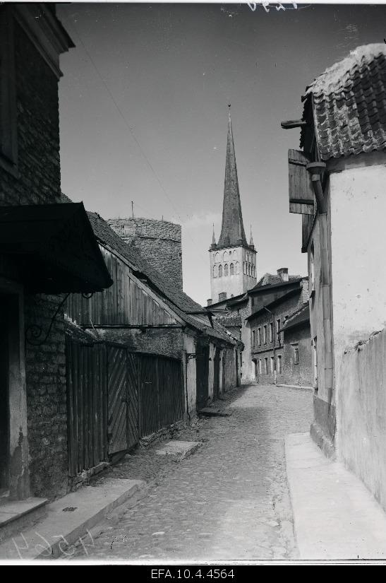 Street in Tallinn Old Town