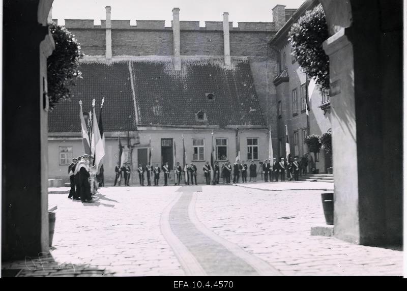 Auvalve arrived in Tallinn for the reception of the Swedish King Gustav V.