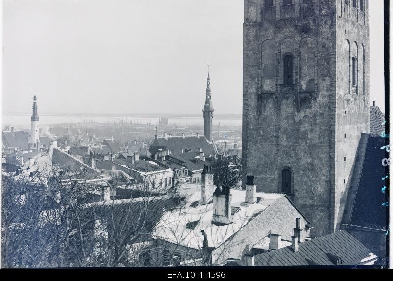 View of the Old Town of Tallinn.