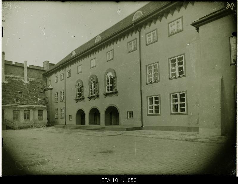View Toompea Castle from the inner yard.