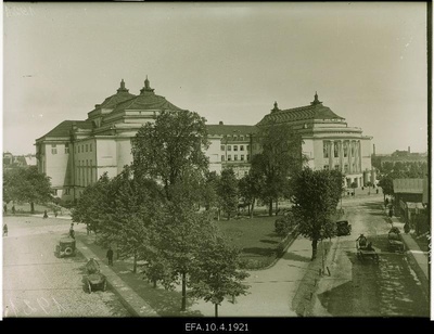 View of Estonia's front hall.  similar photo