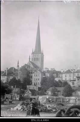 View of the Oleviste Church.  duplicate photo
